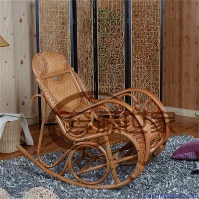 佛山樂從藤搖椅批發 戶外藤制搖椅定制家具的專業選擇